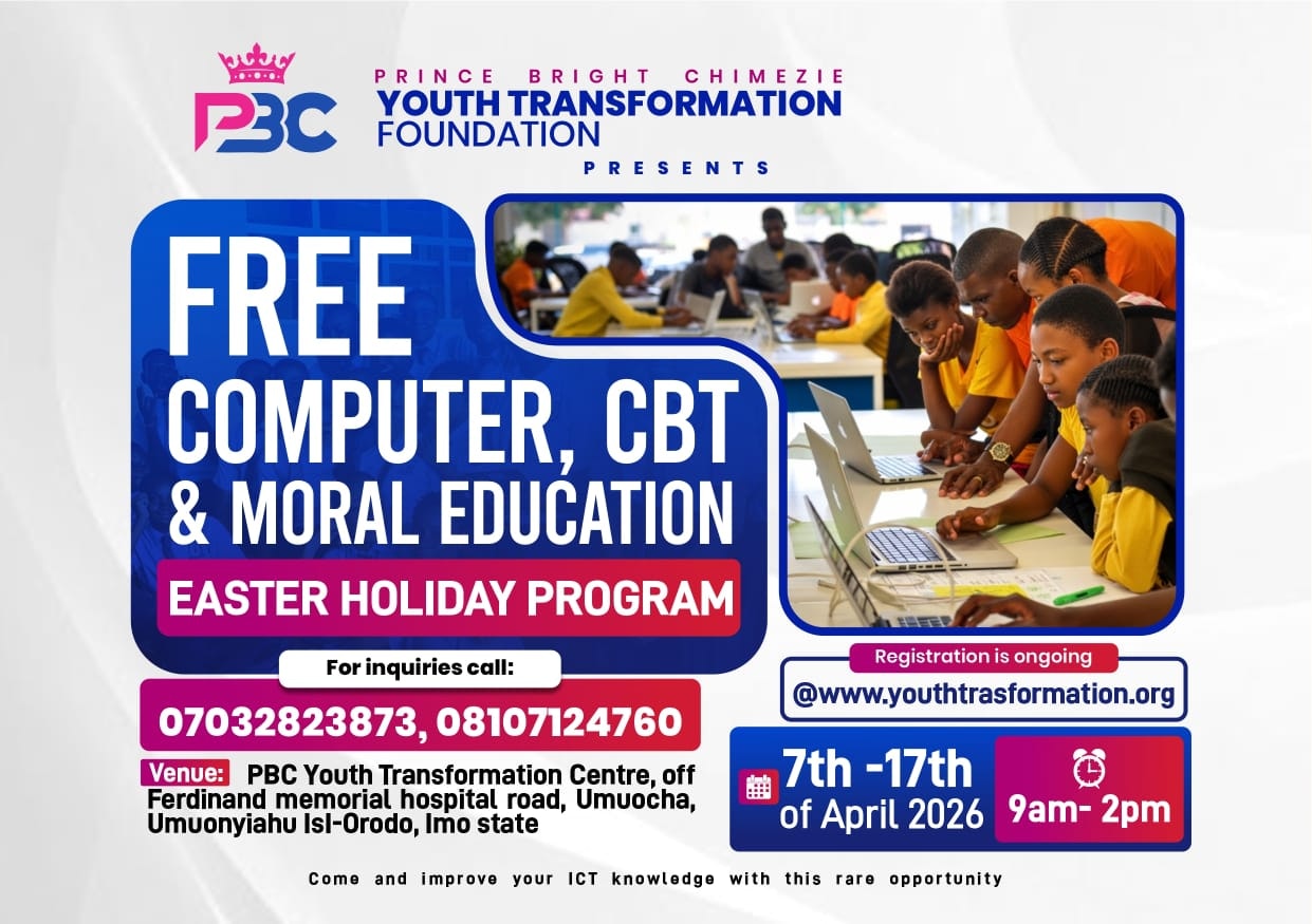 April 2026 Easter Holiday Program Banner